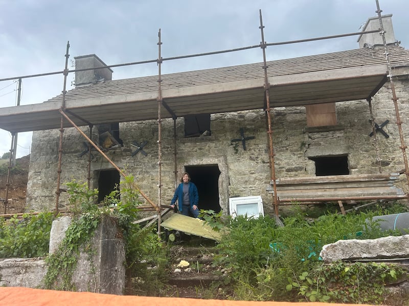 The marital home that Maggie O’Toole Rice left near Rathanna, Carlow. Photograph: Supplied by Margaret E Ward