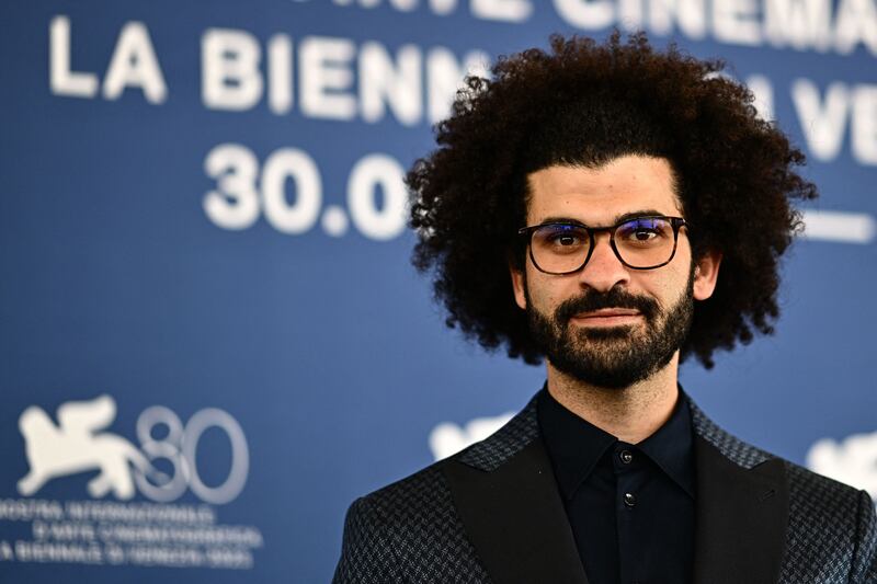Egyptian director Ibrahim Nash'at: 'When I saw Hollywoodgate I knew that this is the story that I was meant to tell, this is the movie I was meant to make.' Photograph: Gabriel Bouys/Getty Images/AFP