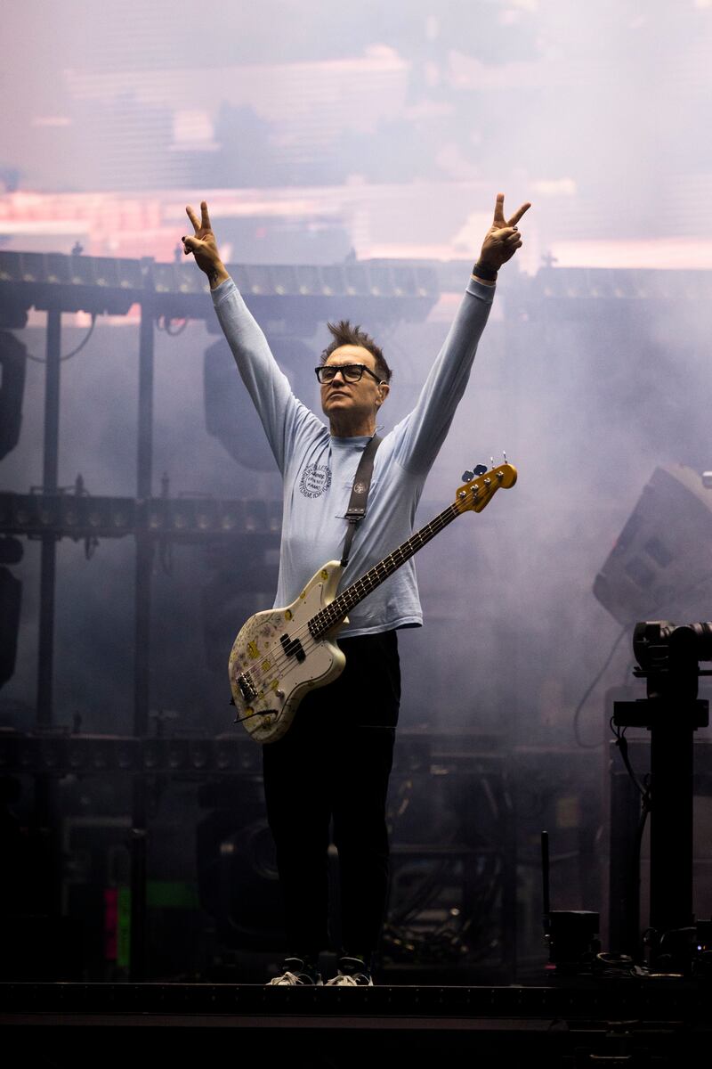 Mark Hoppus. Photograph: Tom Honan