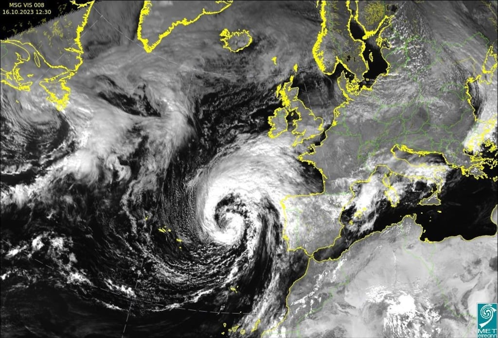 Storm Babet: 'Storm naming is an important asset in our warnings arsenal and makes severe weather communications clearer and more effective,' says Eoin Sherlock, head of the forecasting division in Met Éireann. Image: Met Éireann