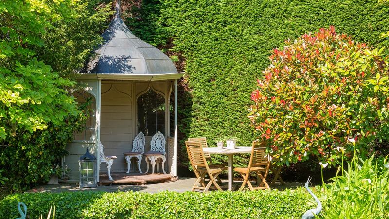 Garden at Eagle Lodge, Blackrock, Co Dublin