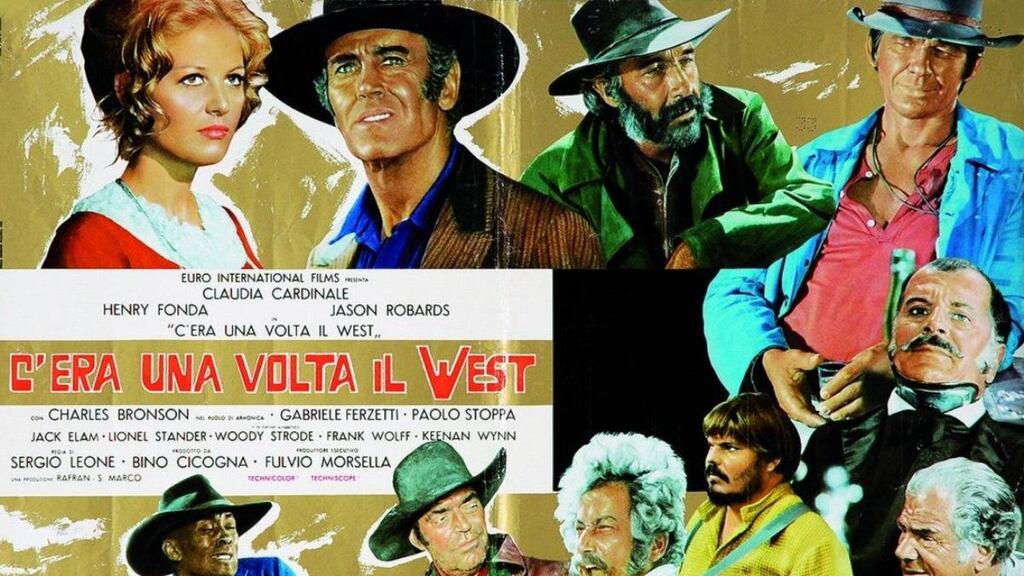 Italian poster art for Sergio Leone’s C’era una volta il west (Once Upon a Time in the West)