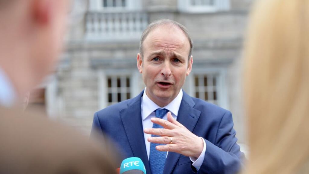 Fianna Fáil leader Micheál Martin: “The personal relationship between Kenny and Martin is not good; they do not get on.” Photograph: Alan Betson/The Irish Times
