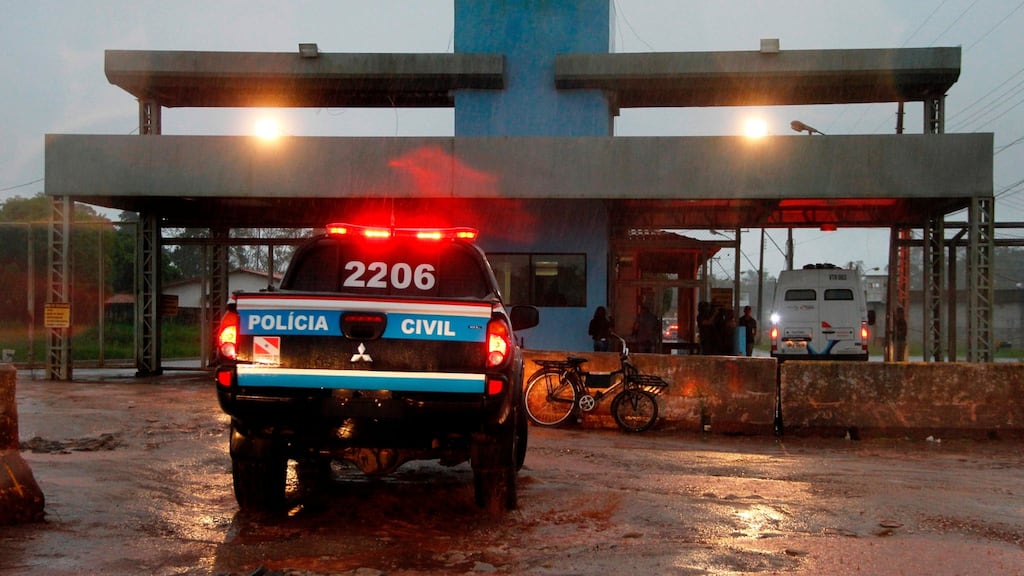 At least 20 people were killed in a shootout during an escape attempt at a prison in Belem, local authorities informed. Photograph: Diario Do Para/Celso Rodrigues/AFP/Getty