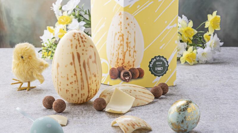 Lir Easter eggs now come with sustainable 99 per cent plastic-free packaging.