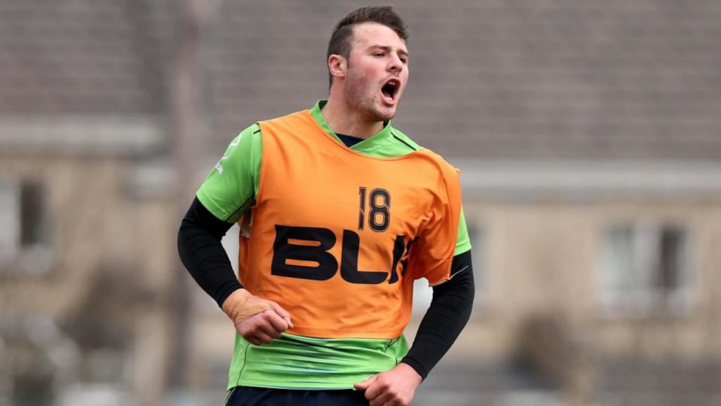 Robbie Hanshaw starts for Connacht against Gloucester in their Challenge Cup quarter-final. Photograph: Inpho