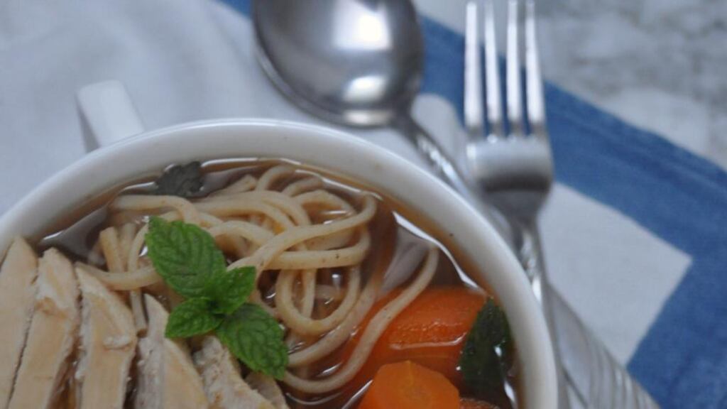Chicken soup is renowned for its medicinal qualities