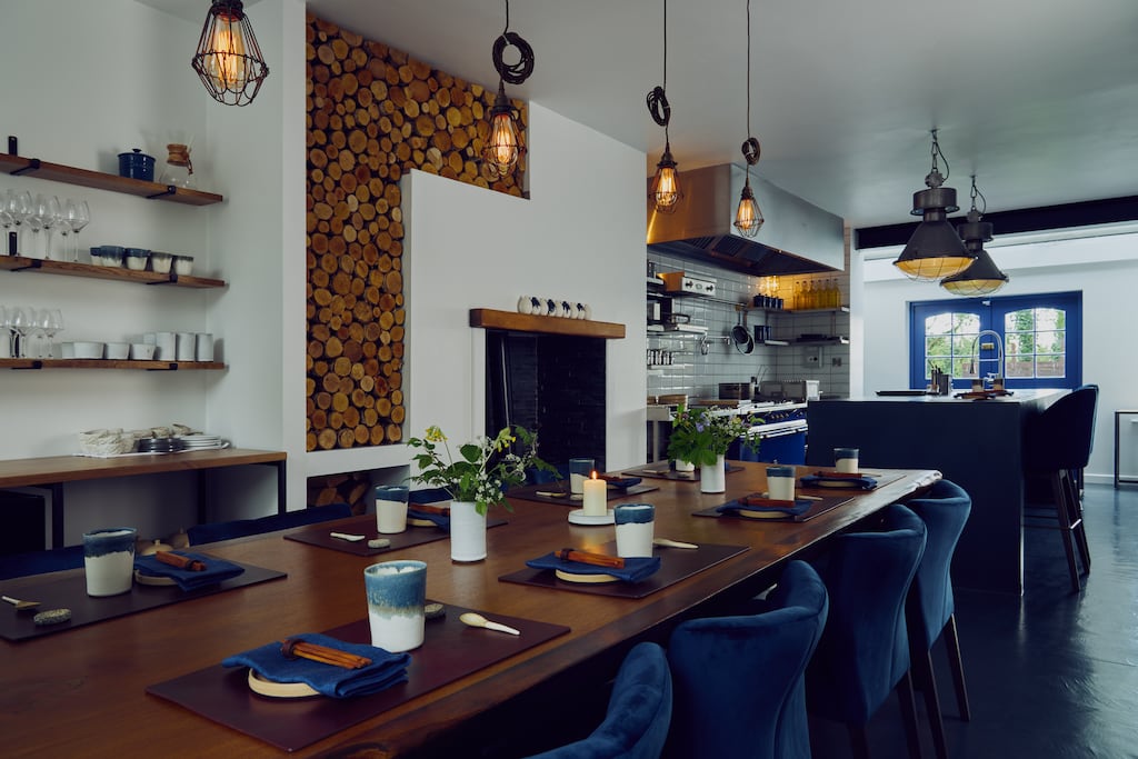 Philip and Kathy Mahon's Alumni Table and Kitchen restaurant with rooms in Feighcullen, Co Kildare. Photograph: Barry Murphy