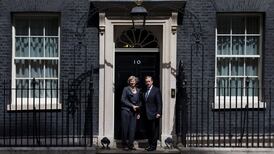 Kenny and May  agree no return to hard border after Brexit