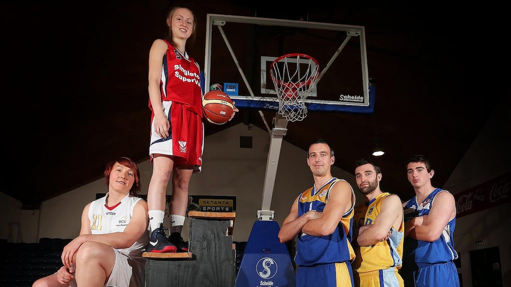 Edel Thornton pictured at the launch of the 2013-14 Irish basketball season. Photograph: Lorraine O’Sullivan/Inpho
