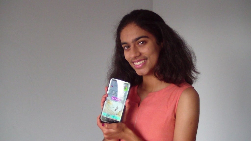Saanvi Kaushik and her award-winning app Stellar: ‘I am so happy to have received this award.’