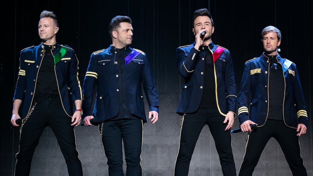 Nicky Byrne, Markus Feehily, Shane Filan and Kian Egan. Photograph: Mike Lewis Photography/Redferns