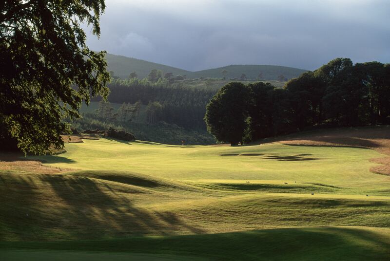 A view of the par four 10th hole at Powerscourt. Photograph: David Cannon/Getty