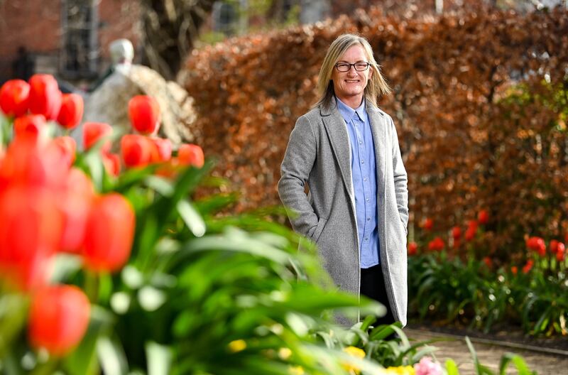 Olivia O'Toole at the announcement of the Ireland Women's National Team's 50-year celebrations in March. Photograph: Seb Daly/Sportsfile