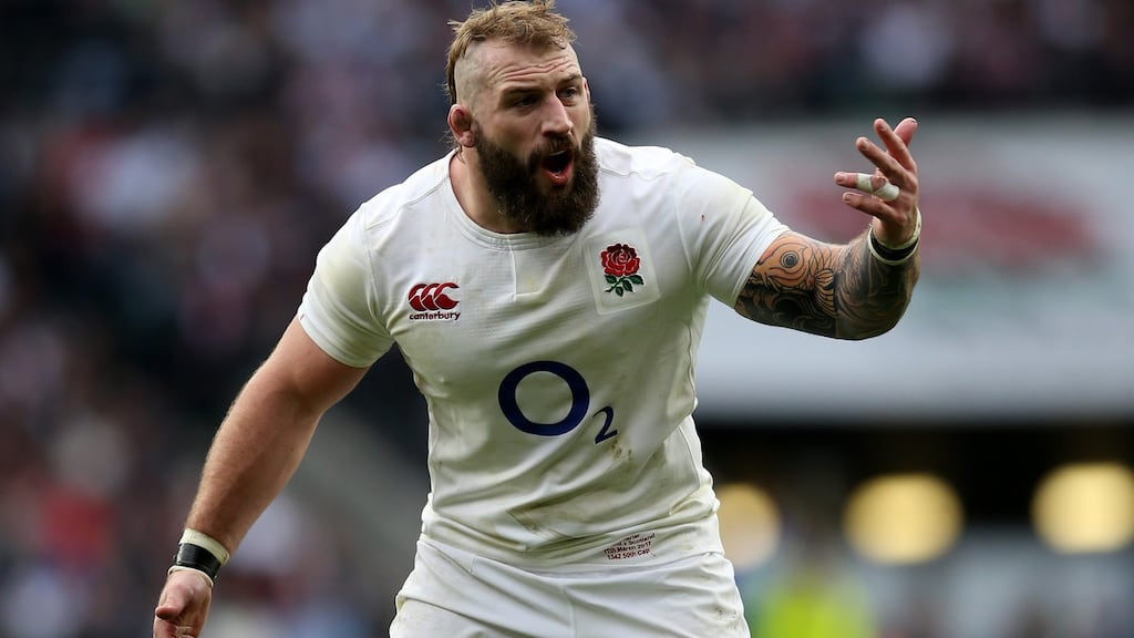 England’s Joe Marler won a second Six Nations title in two years last month. Photograph: Getty Images