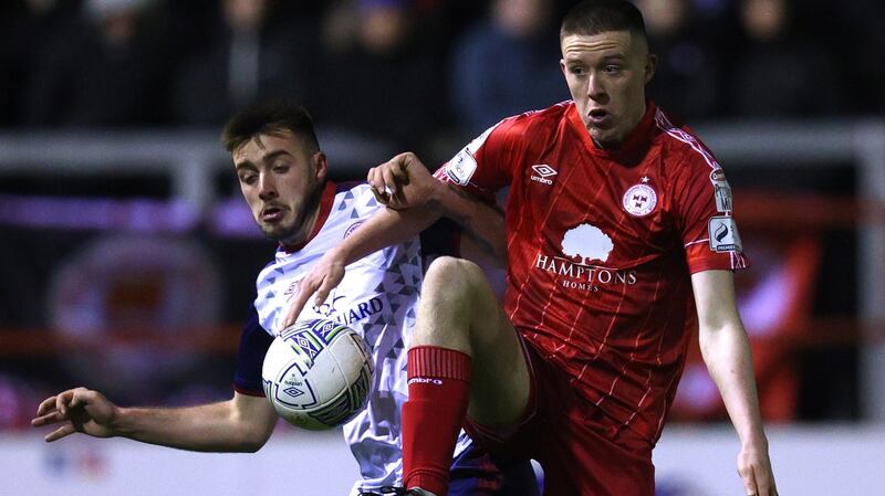 Jack Moylan looks set to once again be heavily relied on by Duff and Shelbourne. Photograph: Tom Maher/Inpho
