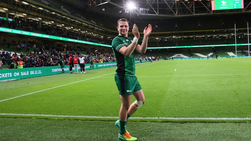 Connacht’s Jack Carty has signed a new three-year contract. Photo: Billy Stickland/Inpho