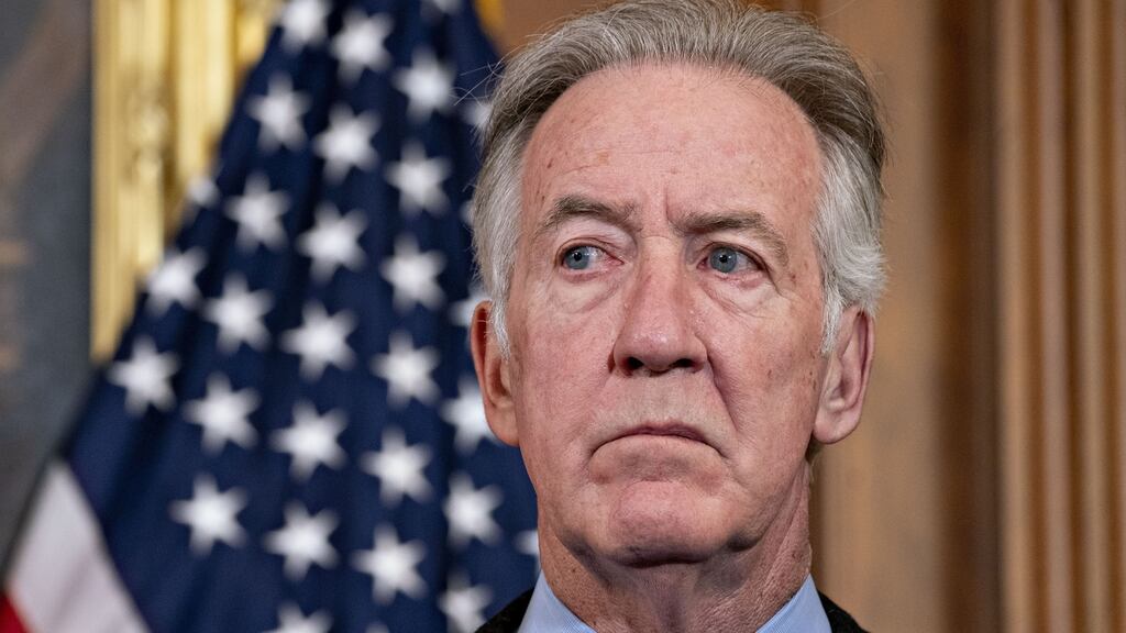 Democrat Richard Neal was one of three congressmen to sign the letter asking British parties to show a ‘continued commitment to an open Irish border’. Photograph: Andrew Harrer/Bloomberg