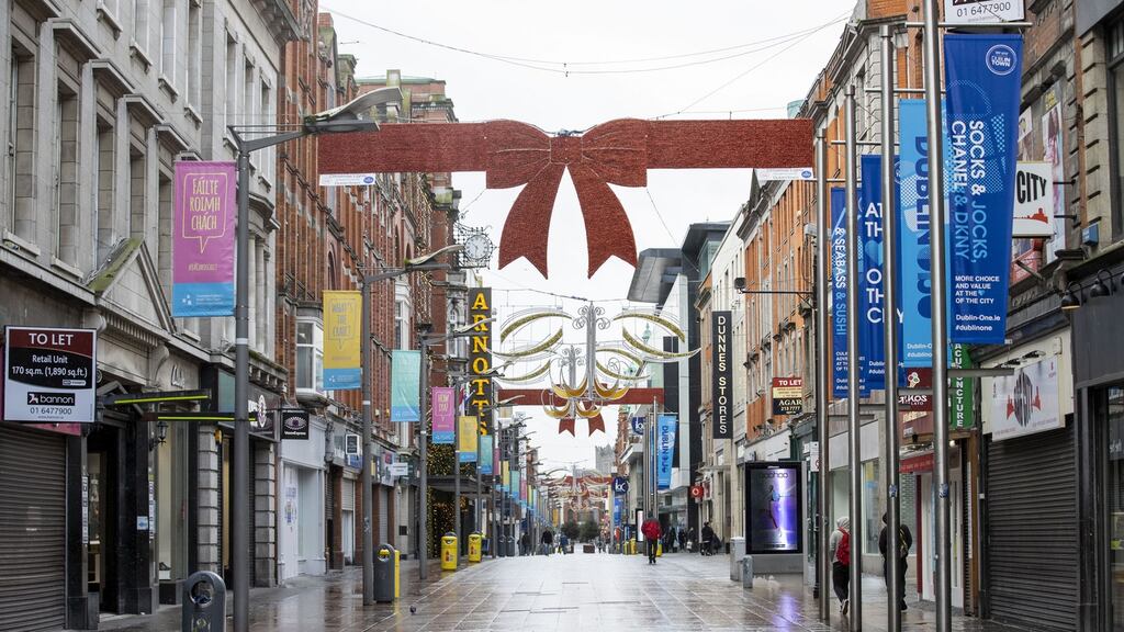 In Dublin, more than 36,000 businesses had their rates waived across four local authorities. Photograph: Tom Honan / The Irish Times