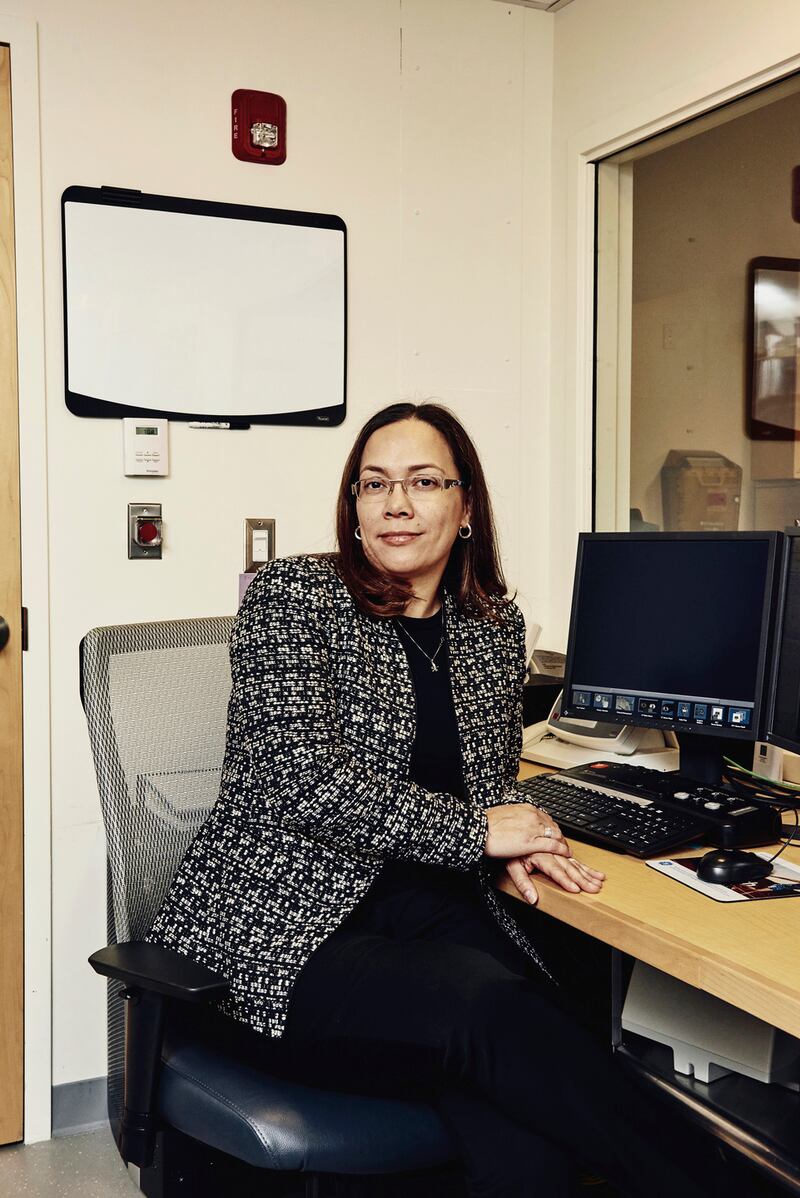 Yakeel Quiroz, director of the familial neuroimaging lab at Massachusetts General Hospital in Boston. Photograph: Tony Luong/The New York Times