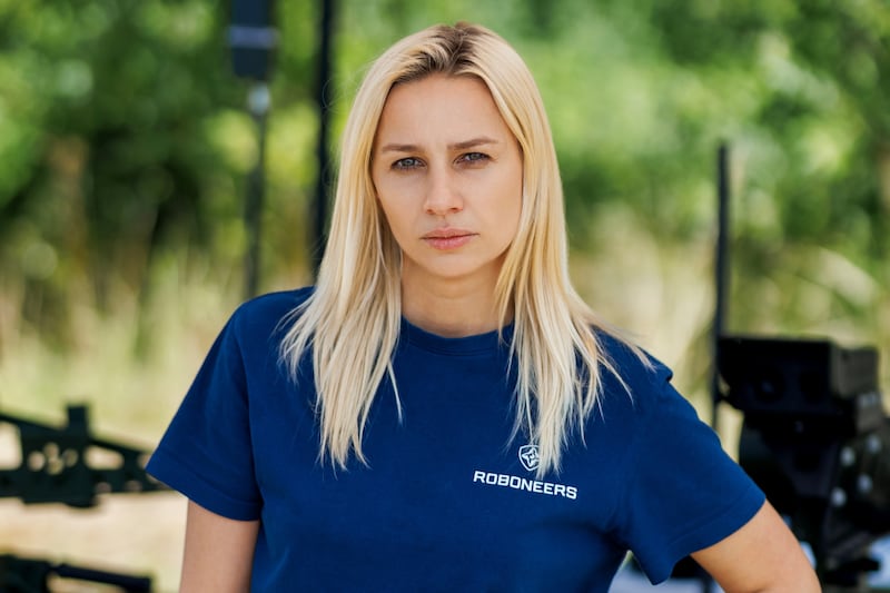 Nataliia Kushnerska, chief operating officer at Ukrainian drone maker Roboneers. Photograph: Roboneers