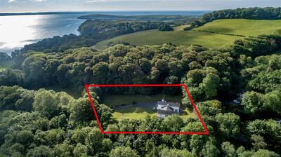 Aerial view of Robins Hill, Woodstown
