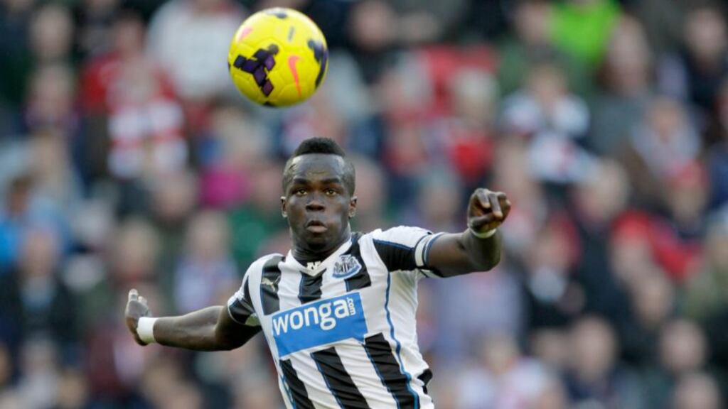 Newcastle United midfielder Cheick Tiote. Photograph: Richard Sellers/Getty Images