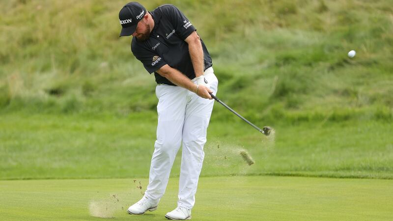 Shane Lowry shot a stunning 62 to move into contention in New Jersey. Photograph: Stacy Revere/Getty