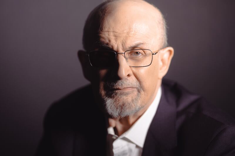 Salman Rushdie: "Initially, I thought he had punched me." Photograph: Rachel Eliza Griffiths.