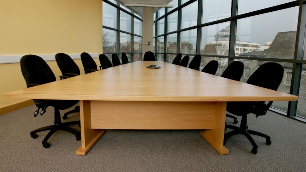 A male chief executive’s ideal book club is just like a board meeting. Photograph: David Sleator