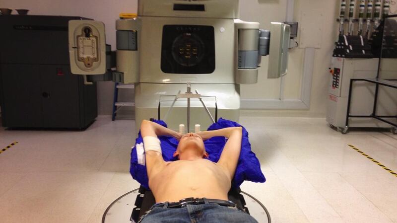 Conor Lane: ’I had to lie on a table, with my arms outstretched as far back behind my head as they could go, for 20 acutely uncomfortable minutes’