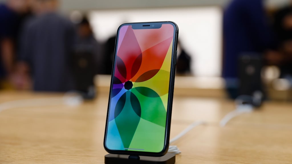 The iPhone X is the iPhone that should always have been. Photograph: Getty