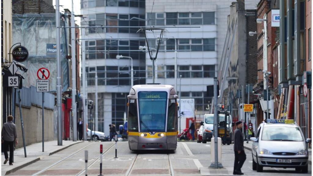Luas monthly and annual ticket fares are set to increase by more than 6 per cent from next week.  Photograph: Bryan O’Brien / The Irish Times