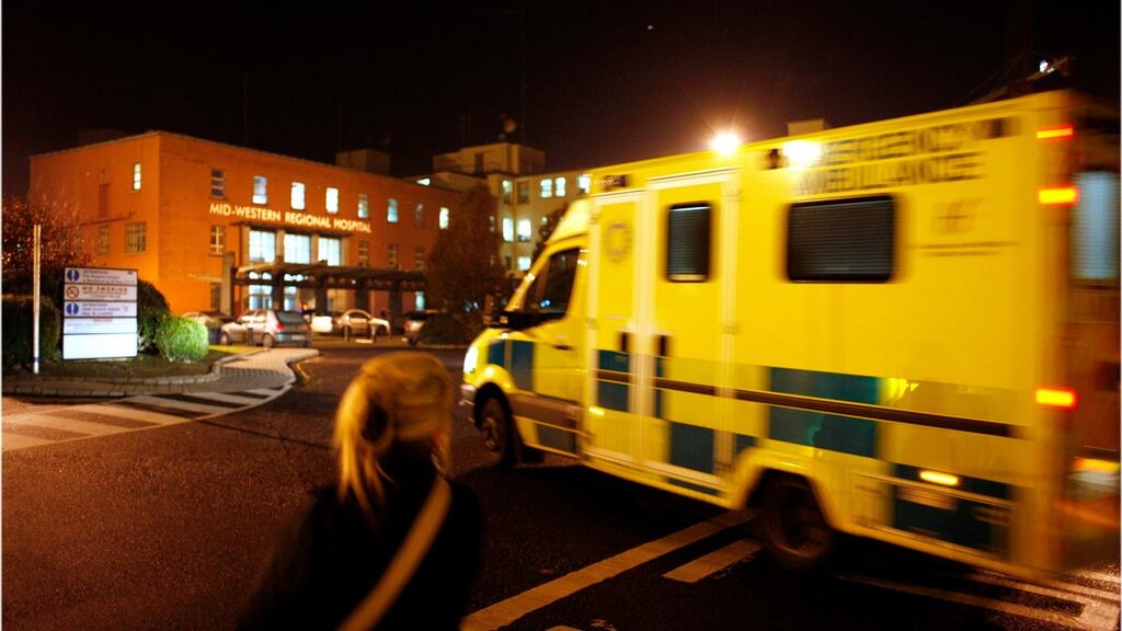 Staff at the HSE National Ambulance Service are to ballot for strike action due to the ‘continuing refusal’ of Minister for Health Leo Varadkar to publish a national capacity review of the service. Photographer: Dara Mac Dónaill/The Irish Times.