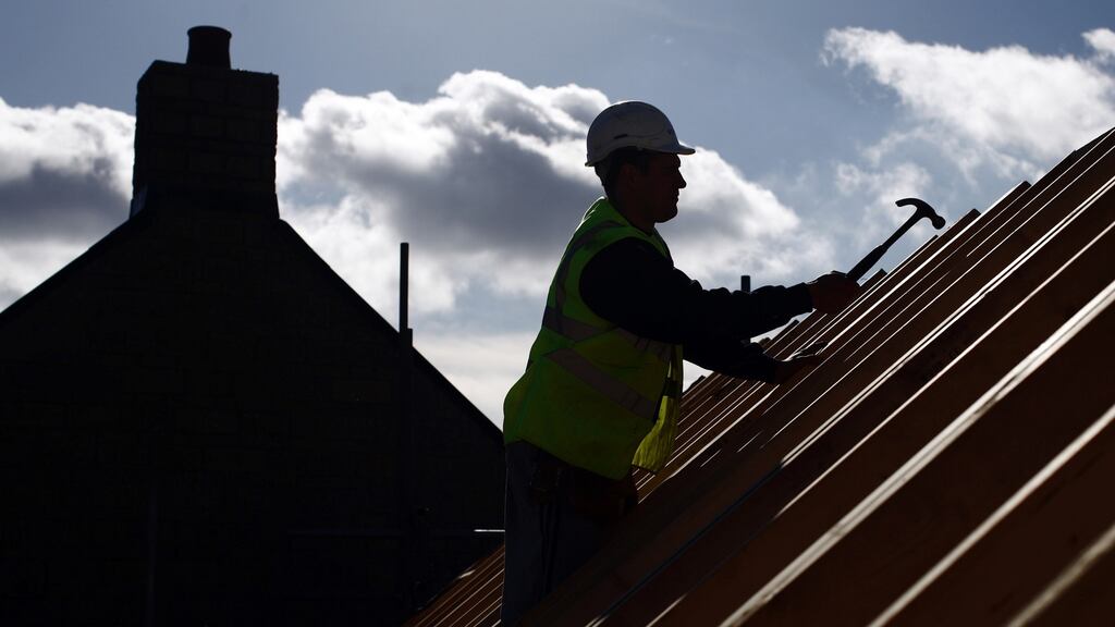 Construction sites would have to adapt to new ways of working, said Mark Cronin, associate director with Townmore. Photograph: Jason Alden/Bloomberg