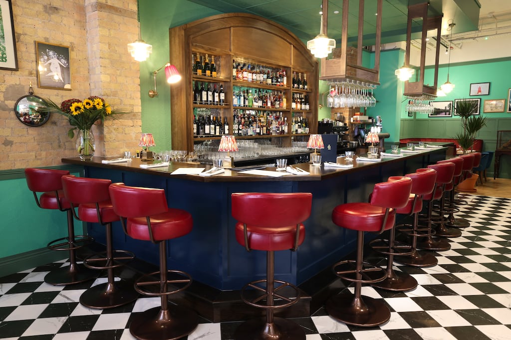 Chequer Lane will seat more than 100 customers, on two floors, including a private dining space at basement level called The Parlour. Photograph: Dara Mac Dónaill