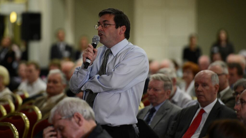 Brendan Burgess: accuses Ulster Bank of wrongly suggesting that owner-occupier loans were 58 months, almost five years, in arrears. Photograph: Cyril Byrne