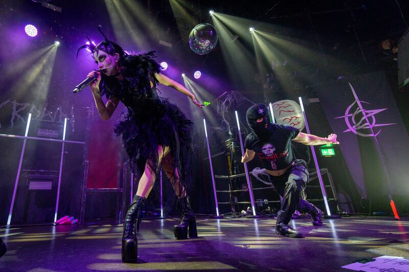 Bambie Thug at the Academy in Dublin. Photograph: Tom Honan