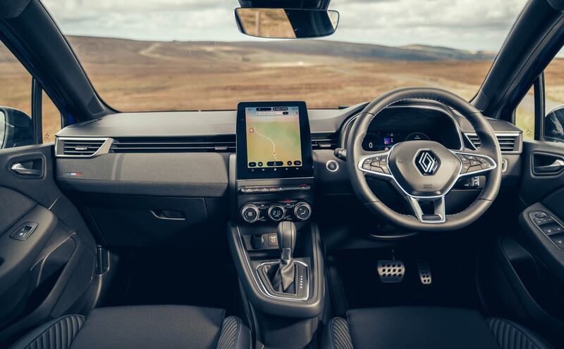 In general the front cabin is spacious. Photograph: Renault