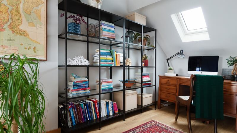 Office space on top landing.