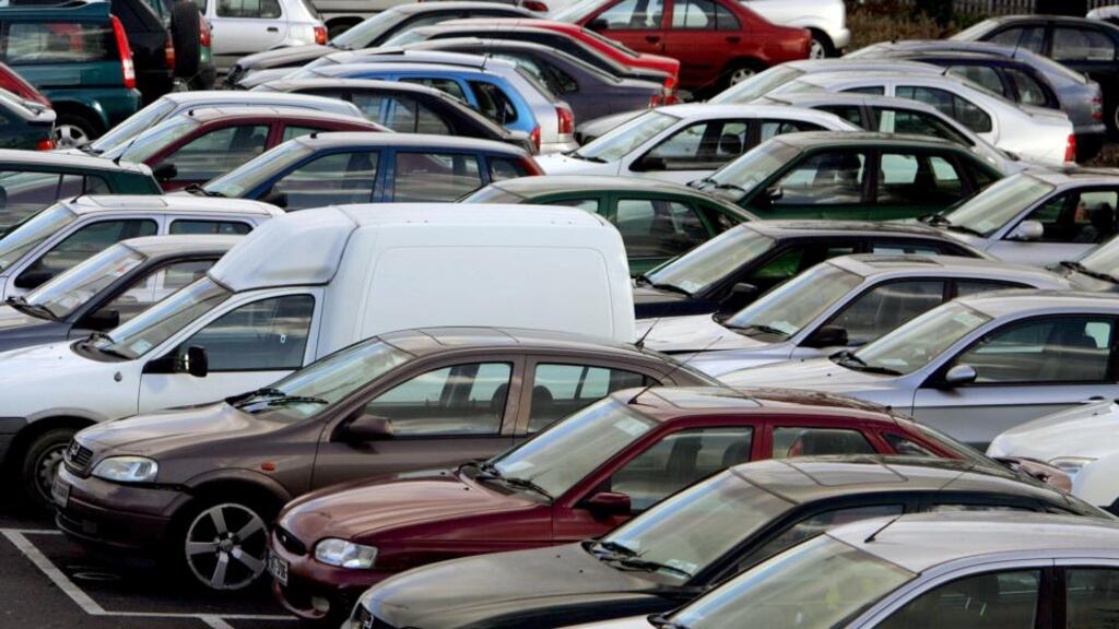 Dublin City Council said it was removing ‘Cash for Cars’ signs on a continuous basis. Photograph: David Sleator/The Irish Times