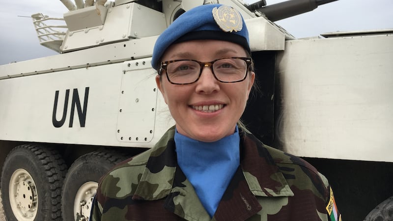UN peacekeeping mission: Cpl Jackie Sheehan