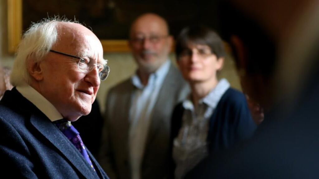 Clifden Arts Festival: President Michael D Higgins said young people who discover they have a talent can still expect this to be “welcomed and celebrated”