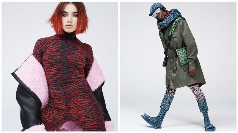 Isamaya French (make-up artist based in London and part of the London based collective Theo Adams Company), Oko Ebombo (musician and performance artist, based in Parish, frontman of the band’19’)