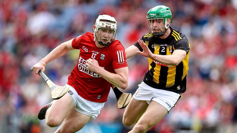 Cork’s Shane Barrett will be the first player  born in the 21st century to start an All-Ireland hurling final. Photograph: Tommy Dickson/Inpho