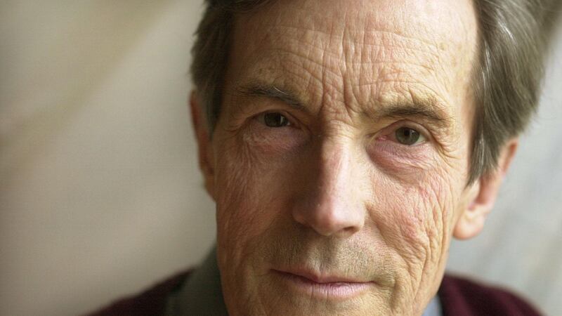 Richard Murphy: A high point in our friendship came when we organised, long before poetry readings became commonplace, a reading in the ballroom of the Royal Hibernian Hotel in Dawson Street on February 3rd, 1961. Photograph: Bryan O’Brien