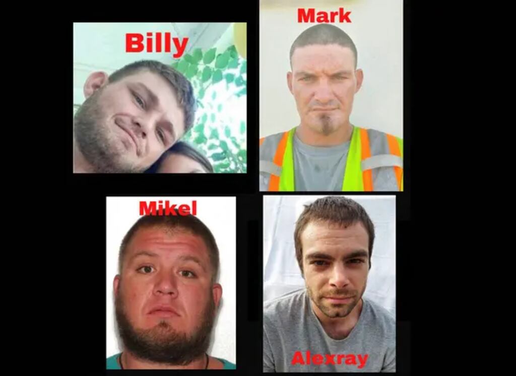 A 'person of interest' has been arrested following the discovery of four dismembered bodies in an Oklahoma river. Photograph: Okmulgee police Facebook page