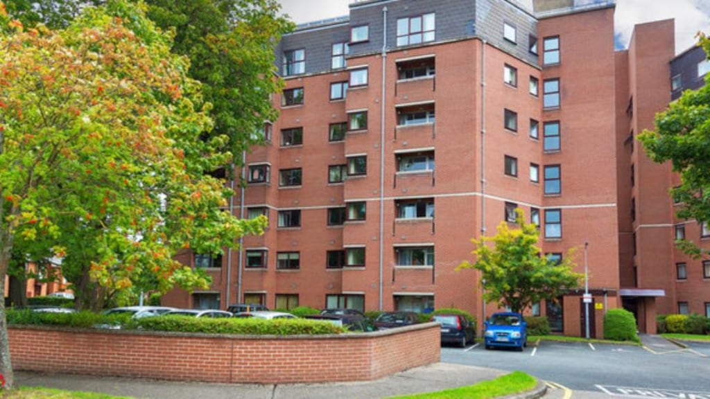 22 Crosbie House, Northbrook Avenue, Ranelagh, Dublin 6: the one-bed flat on the third floor sold for 9.6% above its asking price of €260,000.