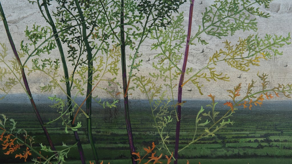 Your Cyclical Nature (detail), 2009, by Michael Canning