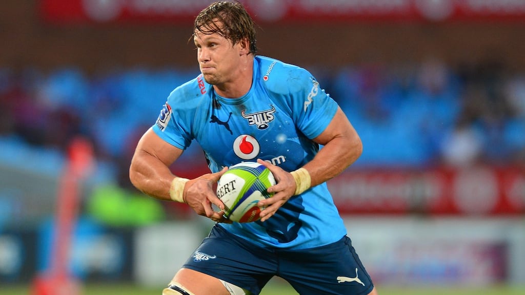 Arno Botha of the Bulls in action during the Super Rugby match between Vodacom Bulls and Reds at Loftus Versfeld. Photo: Johan Rynners/Gallo Images
